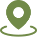 A green map pin icon on top of a circle.